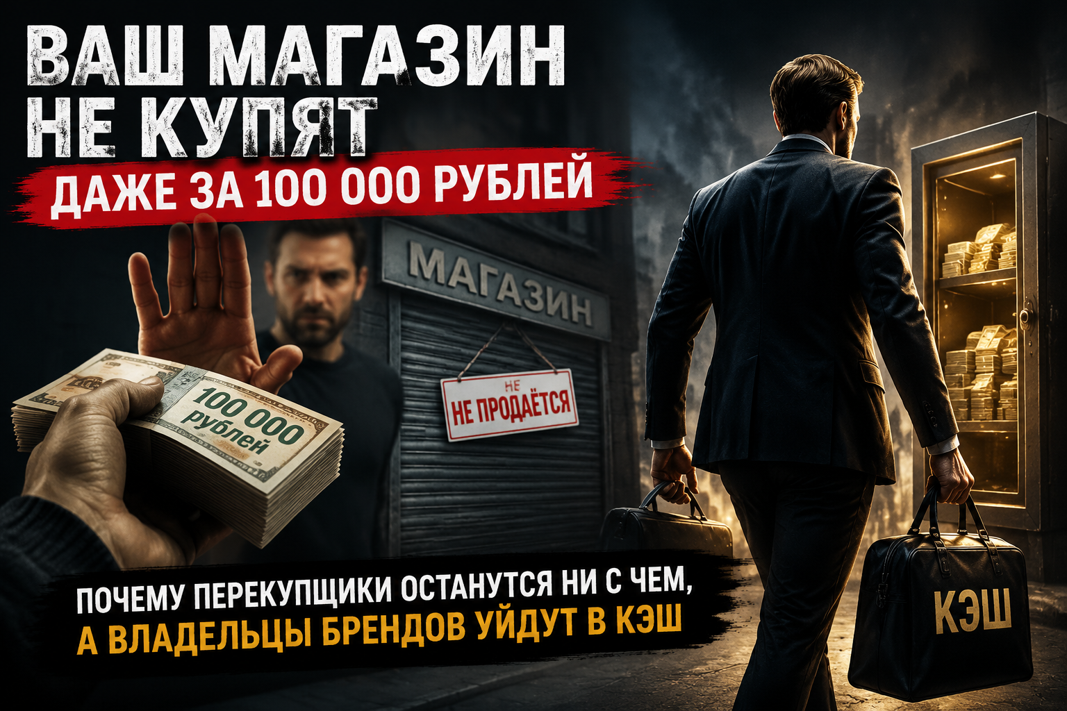 «Ваш магазин не купят даже за 100 000 рублей». Почему перекупщики останутся ни с чем, а владельцы брендов уйдут в кэш